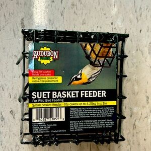 Suet Basket Feeder Bird Feeder